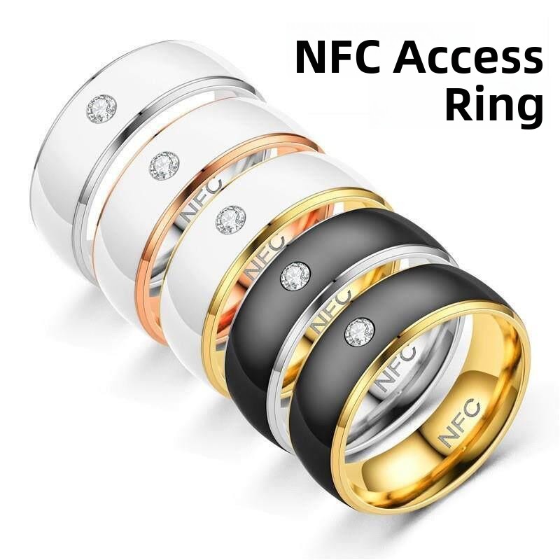 Smart Ring Nfc Pay - خاتم ذكي بتقنية NFC من التيتانيوم