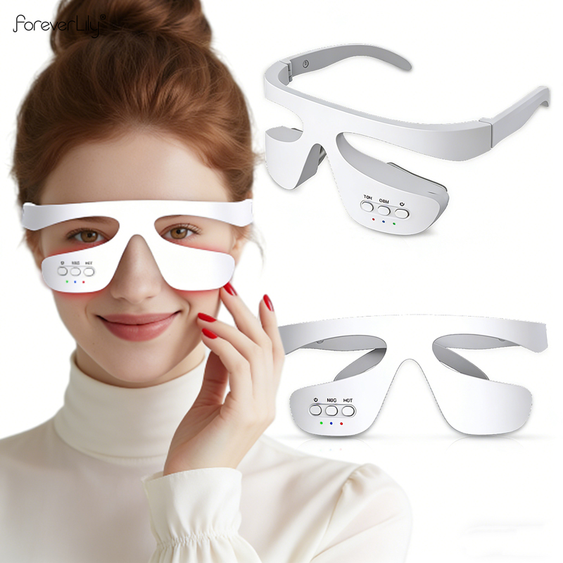 Light Therapy Glasses - جهاز تدليك ذكي للعين بتقنية الضوء