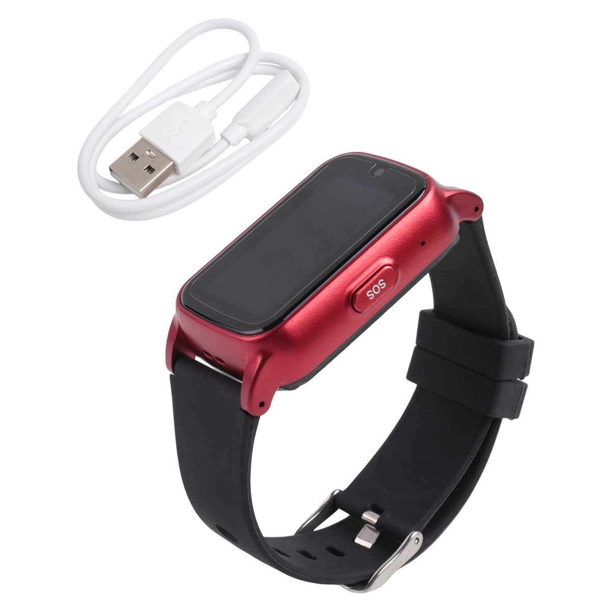 Fall Detection Watch - ساعة ذكية DT60 4G للمسنين مع