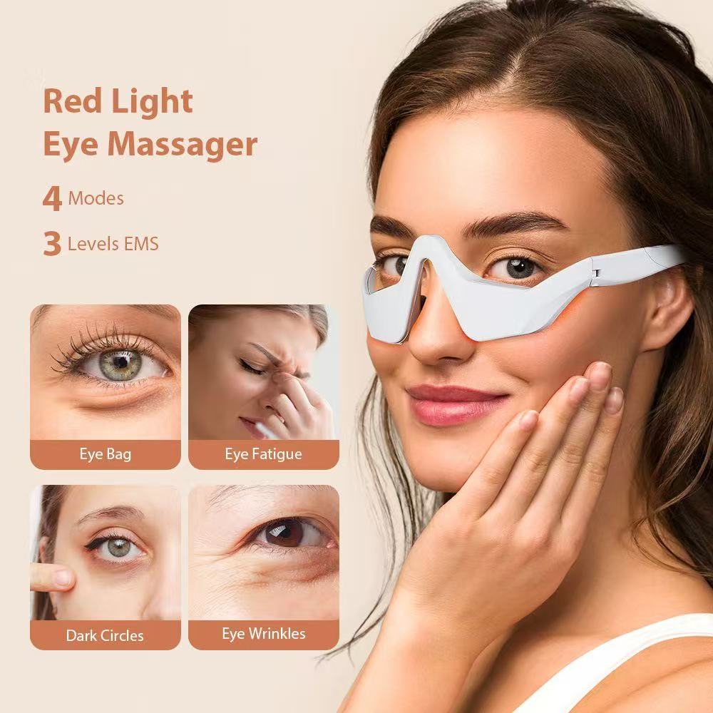 جهاز تدليك للعين والوجه بتقنية - مراجعة Light Therapy Glasses وسعره