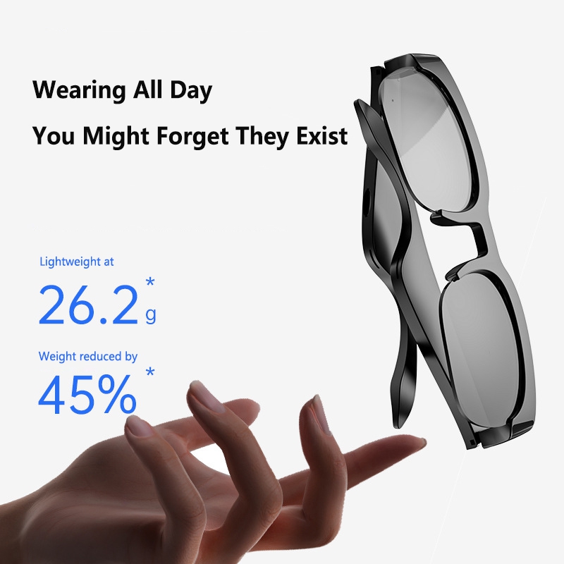 نظارات لينوفو الذكية المزودة ب - مراجعة Smart Glasses Lens وسعره