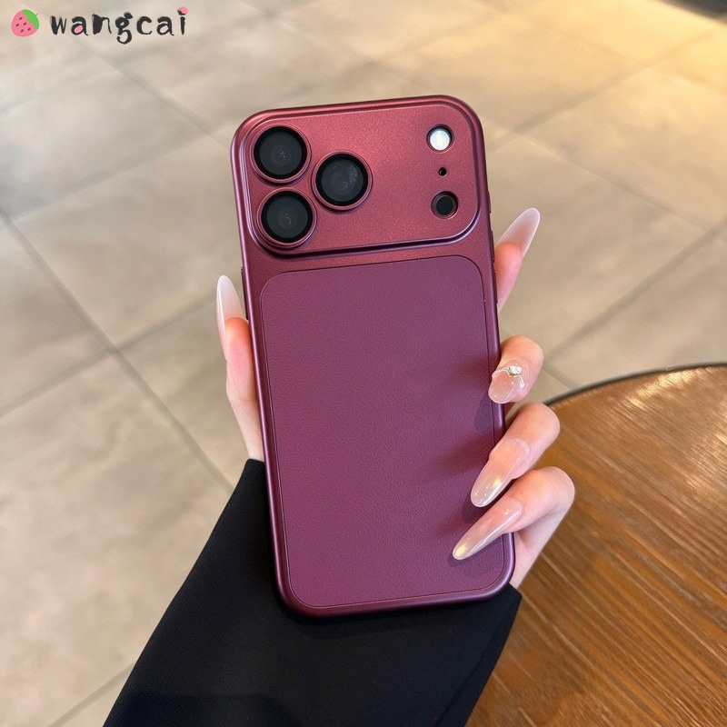 غطاء هاتف فاخر بلون بورغندي له - مراجعة Vivo V40 وسعره