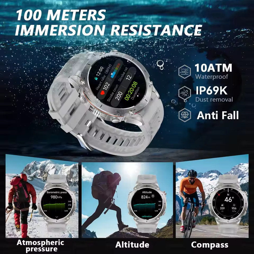 2025 ترقية جديدة في الهواء الط - مراجعة Fall Detection Watch وسعره