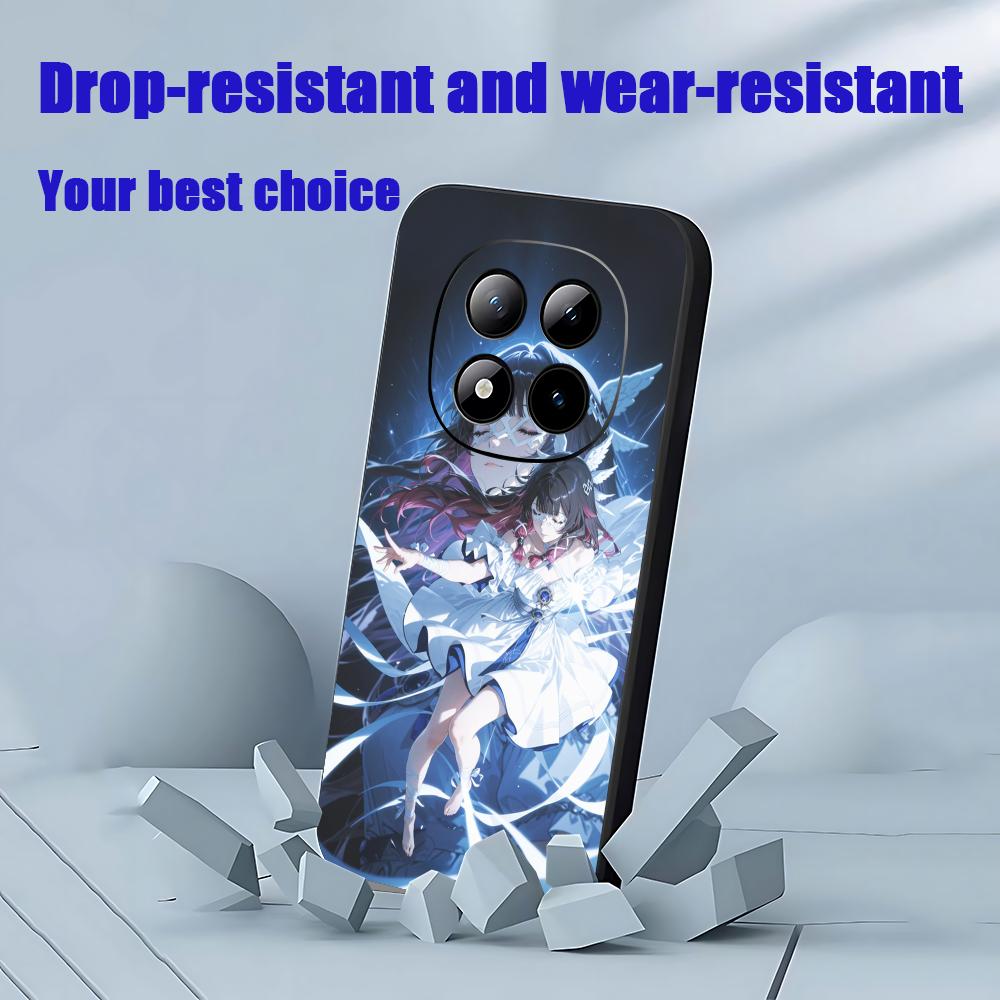 غطاء هاتف ناعم أسود بتصميم شخص - مراجعة Xiaomi Redmi Note 14 وسعره