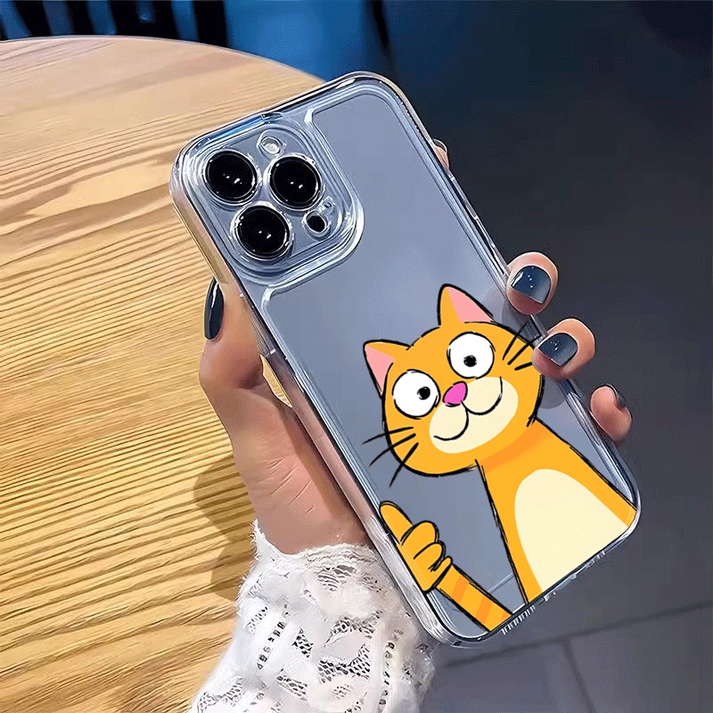 غطاء هاتف لطيف بتصميم قطة برتق - مراجعة Xiaomi Redmi Note 14 وسعره